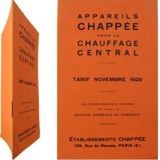 Appareils Chappée pour le