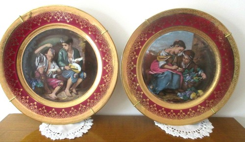 Très rare paire assiettes - rare,