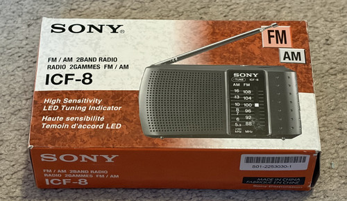Sony icf radio portable - sony, icf-8