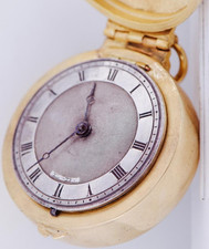Antique Verge Fusee Poche