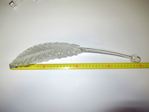 Feuille vintage verre de - 1,