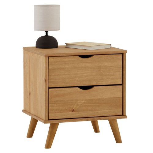 Table chevet pin - de,