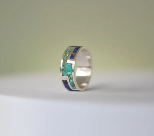 Bague argent 925 avec - en,