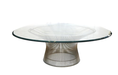 Warren platner table basse - table,