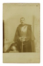 RPPC - 6th CUIRASSIER 4th SQUADRON Original Antique Found Photo 1910s Militaria