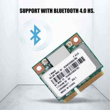 CARTE RESEAU SANS FIL carte PCI-E Bluetooth 4.0 WIFI Dual 2.4M 5Ghz 300 Mbps