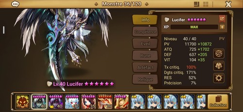 Compte summoners war lucifer - war,