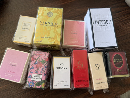 Dior boxed perfume miniatures - boxed,