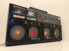 Dynasty ES555 Boombox Ghettoblaster Madonna Radio Cassette Stéréo En Bon État