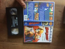 CASSETTE VIDEO VHS CINEMA MARS ATTACK tim burton jack nicholson pierce brosman