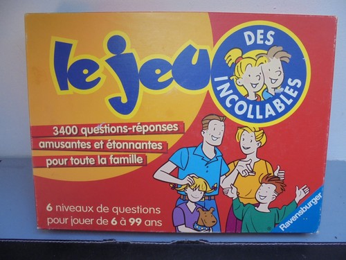 Jeu des incollables - jeu,