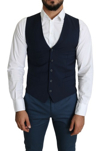 Gilet robe bleu - , marine
