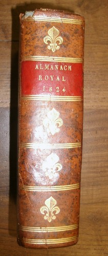 Almanach royal pour - , l'année