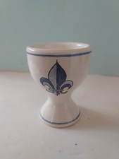 Coquetier HB Henriot Quimper Fleur De Lys