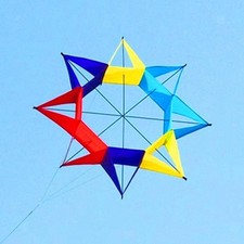 Cerf-volant Hexagonal populaire, grand cerf-volant créatif pour parc, Sports de