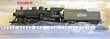 Echelle N LOCO VAPEUR TYPE 140 - Consolidation 2-8-0  SANTA FE Bachmann Spectrum