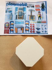 table carrée pour cuisine contemporaine / moderne playmobil 3968