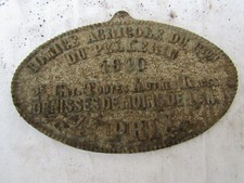 plaque concours agricole