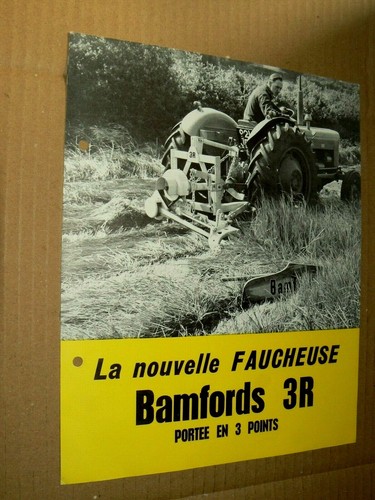 Prospectus tracteur faucheuse - prospectus,