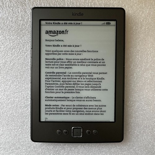 Amazon kindle d01100 - 4, liseuse
