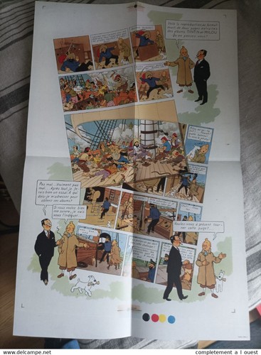 Tintin fac similé - tintin, le