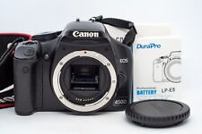 Reflex numérique CANON EOS 450D DSLR Boitier Nu SANGLE/BOUCHON/BATTERIE/CHARGEUR