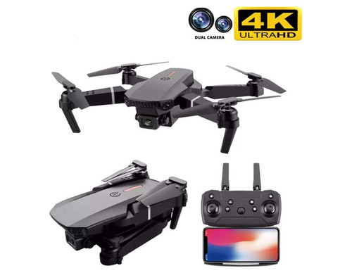 Drone noir double camera - double,