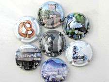 Série de  7  capsules  de