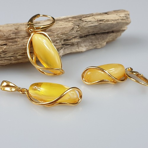 Lot boucles oreilles ambre - lot,