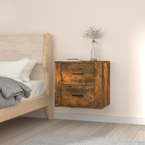 Table chevet murale blanc - chevet,