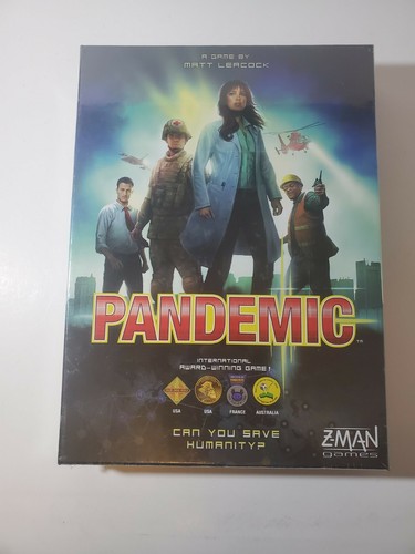 New pandemic board - new, game