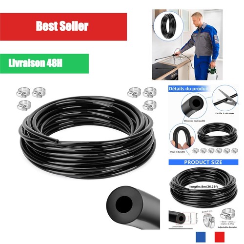 Durite silicone 4mm tuyau - silicone,
