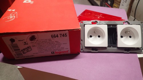 Legrand 664745 double prise - double,