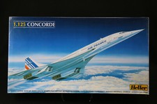 YR011e HELLER 1/125 maquette avion 80445 Concorde année 1986
