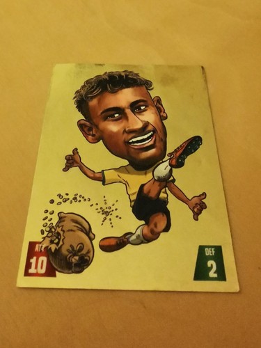 Rare autocollant neymar gold - rare,
