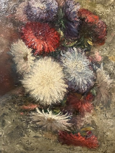 Ancienne huile impressionniste