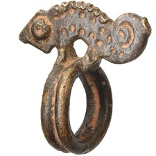 [#138013] Côte d'Ivoire, pièce anneau, XVIIIe-XIXe siècles, bronze, AU(55-58)