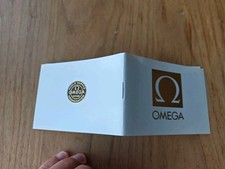Rare Omega Instructions 1970'