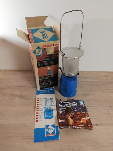 Lampe vintage camping gaz