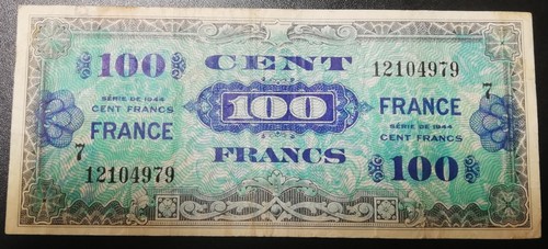 Billet français 100 francs - billet,
