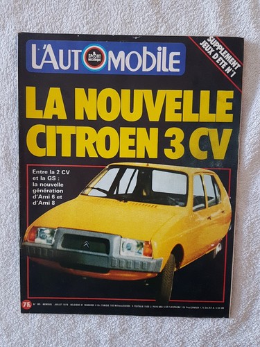 Automobile 385 07 1978 - l'automobile, 07/1978