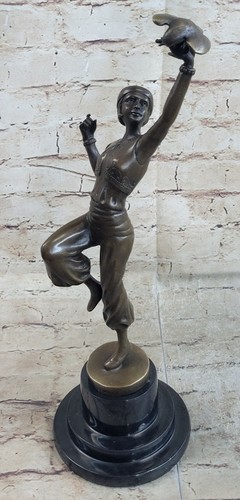 Art nouveau solide bronze - nouveau,