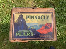 Caisse en bois ancienne USA