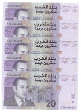 UNC -Lot-5-Billets Banque du