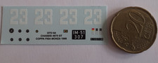 decalcomanie decals 1/43