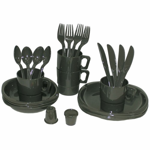 Camping des plats plastique - camping,