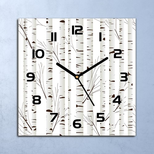 Horloge murale verre - en,