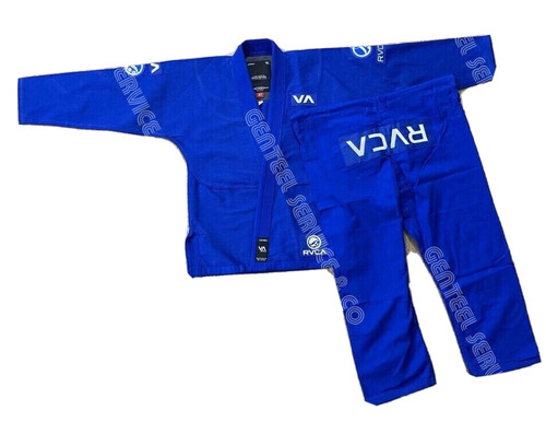 Kimono 100 coton a3l - gi, bleu