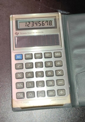 Calculatrice vintage texas - calculatrice,