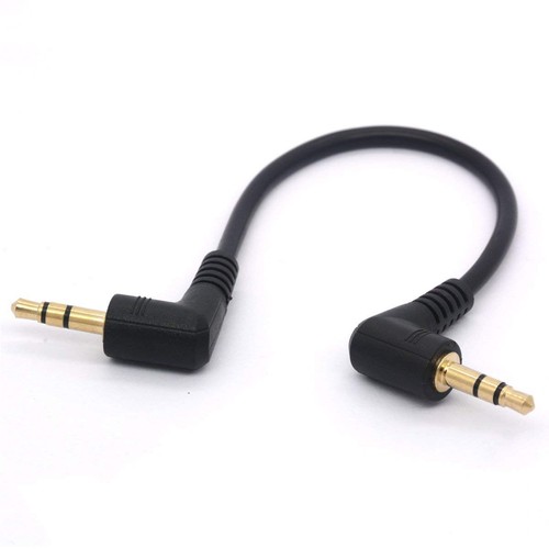 Short 5mm right angle - right, cable